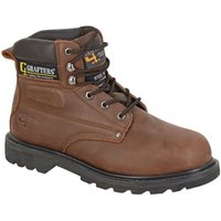 Crazy Horse Leather Safety Boots