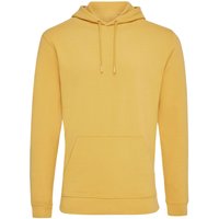 IQONIQ Men's Jasper Cotton Hoodie in Yellow | Size: 2XL