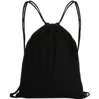 XD Design Men's Impact Cotton Aware Drawstring Bag in Black