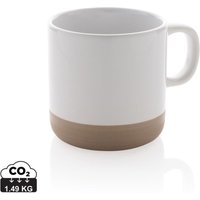 XD Design Glazed Ceramic 360ml Mug in White