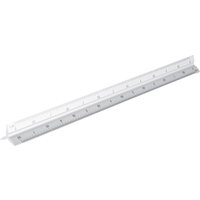 XD XCLUSIVE Triangle Aluminium Ruler in Silver