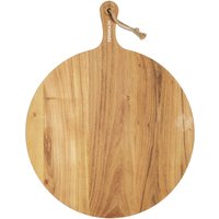 Vinga Buscot Round Serving Board in Brown