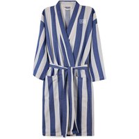 Vinga Men's Ornos Hammam Robe in Blue | Size: Large/XL