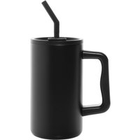 XD Design Cube Stainless Steel 800ml Travel Mug in Black