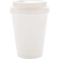 XD Design Coffee Double-Walled Reusable 300ml Cup in White