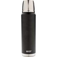 Swiss Peak Elite Copper Vacuum Insulation 1L Flask in Black