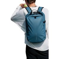 XD Design Men's Urban Water Resistant Anti-Theft 26L Backpack in Blue