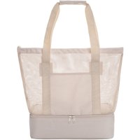 XD Design Men's Iqlo RPET 2 in 1 Cooler Tote Bag in Beige