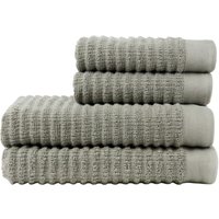 Vinga Landro Towel Set (Pack of 4) in Green