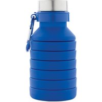 XD Design Collapsible Silicone 550ml Bottle in Blue