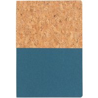 XD Design Cork & Kraft A5 Notebook in Mid Blue