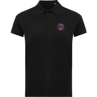 IQONIQ Women's Yosemite Pique Polo Shirt in Black | Size: XS