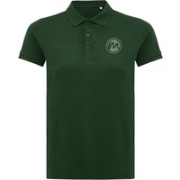IQONIQ Women's Yosemite Pique Polo Shirt in Green | Size: XL