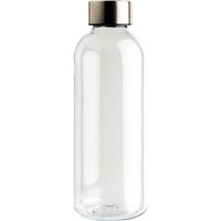 XD Design Metallic Lid Leakproof Water Bottle in Clear