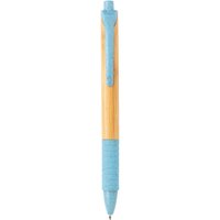 XD Design Bamboo & Wheat Straw Pen in Blue