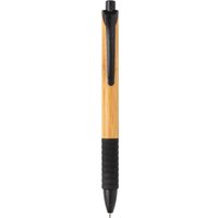 XD Design Bamboo & Wheat Straw Pen in Black