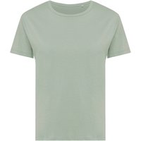 IQONIQ Women's Yala Cotton Lightweight T-Shirt in Mid Grey | Size: Large