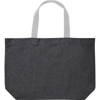 XD Design Men's Impact Aware Large Canvas Undyed Tote Bag in Dark Grey