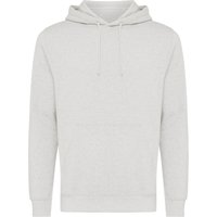 IQONIQ Men's Rila Cotton Lightweight Hoodie in Light Grey | Size: XS