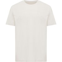 IQONIQ Men's Kakadu Cotton Relaxed Fit T-Shirt in Ivory | Size: XS