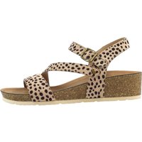 Lunar Women's Muster Wedge Sandals in Duck Egg Blue | Size: 7