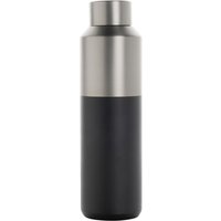 XD Design Fluid Stainless Steel 600ml Water Bottle in Black