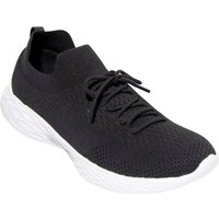 Atlas for Men Men's Slip-on Sock Trainers in Black | Size: 9.5