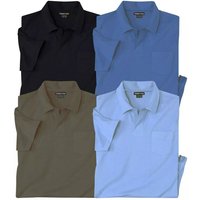 Atlas for Men Men's Jersey Polo Shirt (Pack of 4) in Green | Size: Medium