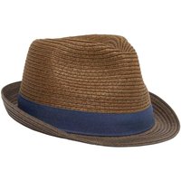 Atlas for Men Men's Two Tone Straw Hat in Light Brown | Size: Small
