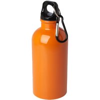 Floso Stainless Steel Single Wall 400ml Water Bottle in Orange