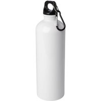 Floso Oregon Stainless Steel Single Wall 750ml Water Bottle in White
