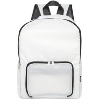 Floso Men's RPET Foldable 15L Backpack in White