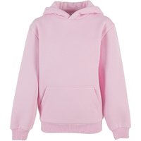 Build Your Brand Fluffy Hoodie in Pink | Size: 13-14 Years