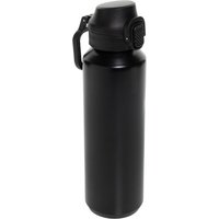 XD Design Via Lockable Stainless Steel 600ml Sports Bottle in Black