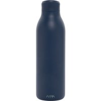 Avira Alok Stainless Steel 600ml Water Bottle in Navy
