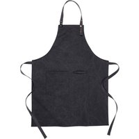 Vinga Tome Canvas Apron in Black
