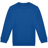 B&C ID.332 Crew Neck Sweatshirt in Blue | Size: 3-4 Years