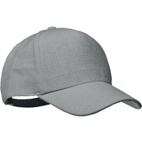 MidOcean Men's Naima Hemp Baseball Cap in Grey