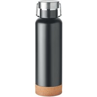 MidOcean Ives Cork 500ml Bottle in Black