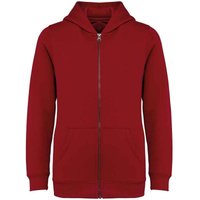 Native Spirit Full Zip Hoodie in Red | Size: 10-12 Years