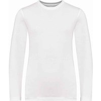 Native Spirit Cotton Long-Sleeved T-Shirt in White | Size: 4-6 Years