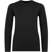 Native Spirit Cotton Long-Sleeved T-Shirt in Black | Size: 10-12 Years