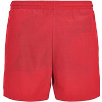 New Morning Studios Men's Basic Swim Shorts in Scarlet | Size: Medium