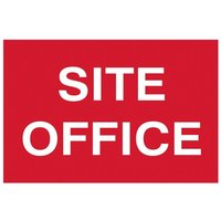 Scan Site Office - Pvc Sign 600 X 400mm