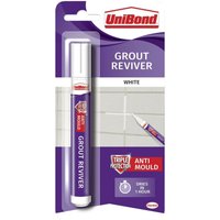 UniBond White Grout Reviver Pen 7ml