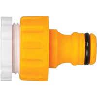 Hozelock 2184 Threaded Tap Connector 21-26.5mm (1 2-3 4in Bsp)