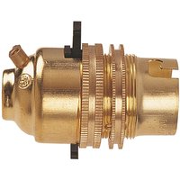 Bc Brass 1 2in Switched Lamp Holder
