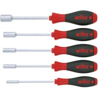 Wiha Softfinish Hex Nut Driver Set, 5 Piece