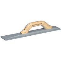 Marshalltown M145 Square Ended Magnesium Float, Shaped Wooden Handle 16 X 3.1 8in