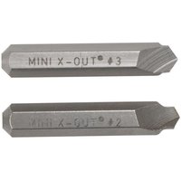 BOA Mini X-out Screw Extractors Wood Screw Sizes No.6-10